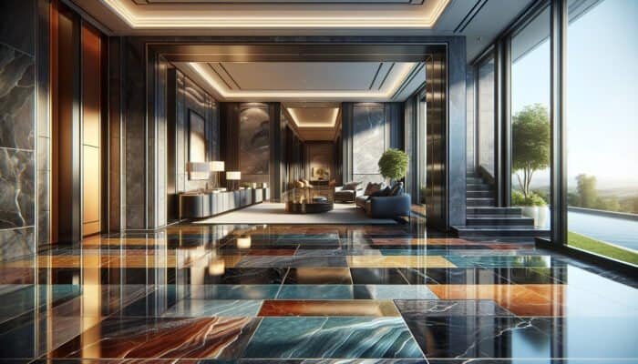Polished Slate Floors Enhance Your Barnes Cray Home