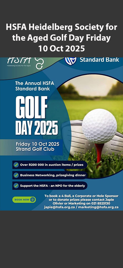 HSFA Heidelberg Society for the Aged Golf Day Friday 10 Oct 2025