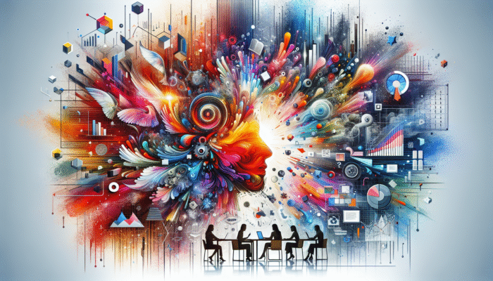 A vibrant graphic with an expert quote on a dynamic background, designed to boost engagement.