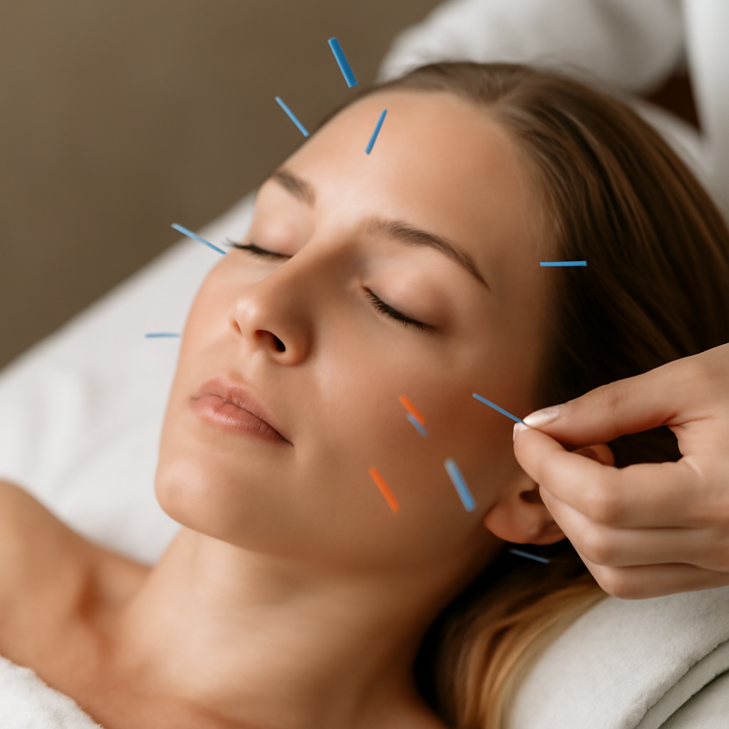 Illustration for is cosmetic acupuncture suitable for holistic facial care for you related to is cosmetic acupuncture suitable for holistic facial care