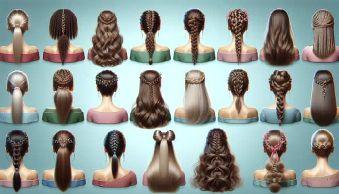Intricate little braids adding elegance to various hairstyles, from casual to formal.