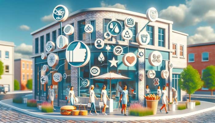 Modern Aldershot clinic with accredited nutritionists and dietitians, offering food intolerance testing amidst positive testimonials.